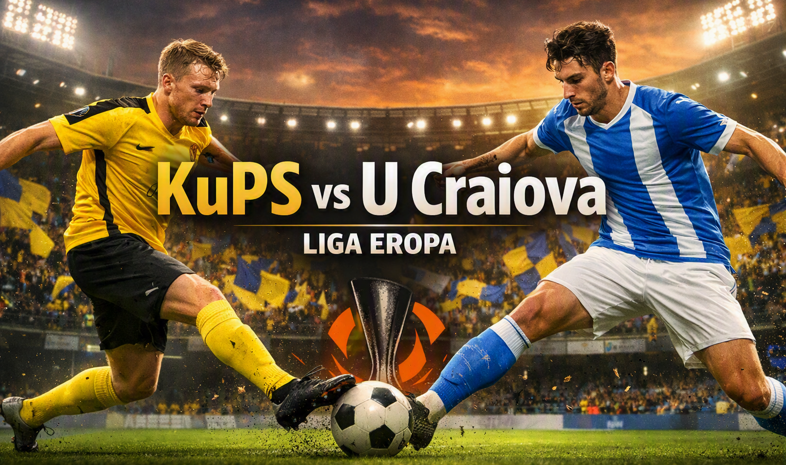 KuPS vs U Craiova Liga Eropa UEFA Malam Ini Pukul 22.00 WIB Tigoals Jadi Referensi Pecinta Kompetisi Eropa